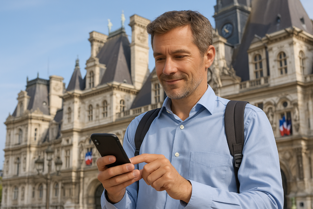 IntraParis Nomade – accès mobile aux services de la Ville de Paris